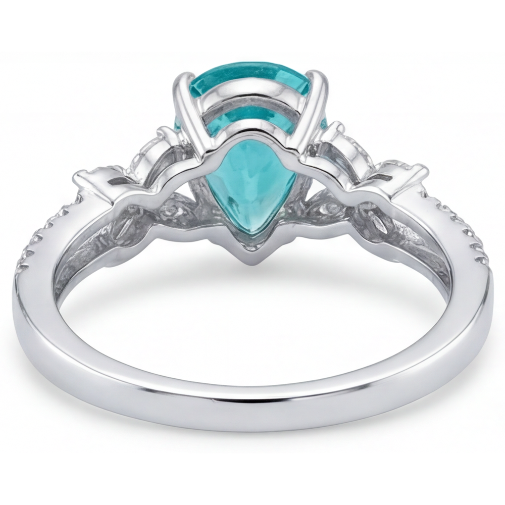 Elegant Gemstone Ring 2 ct – alternate view