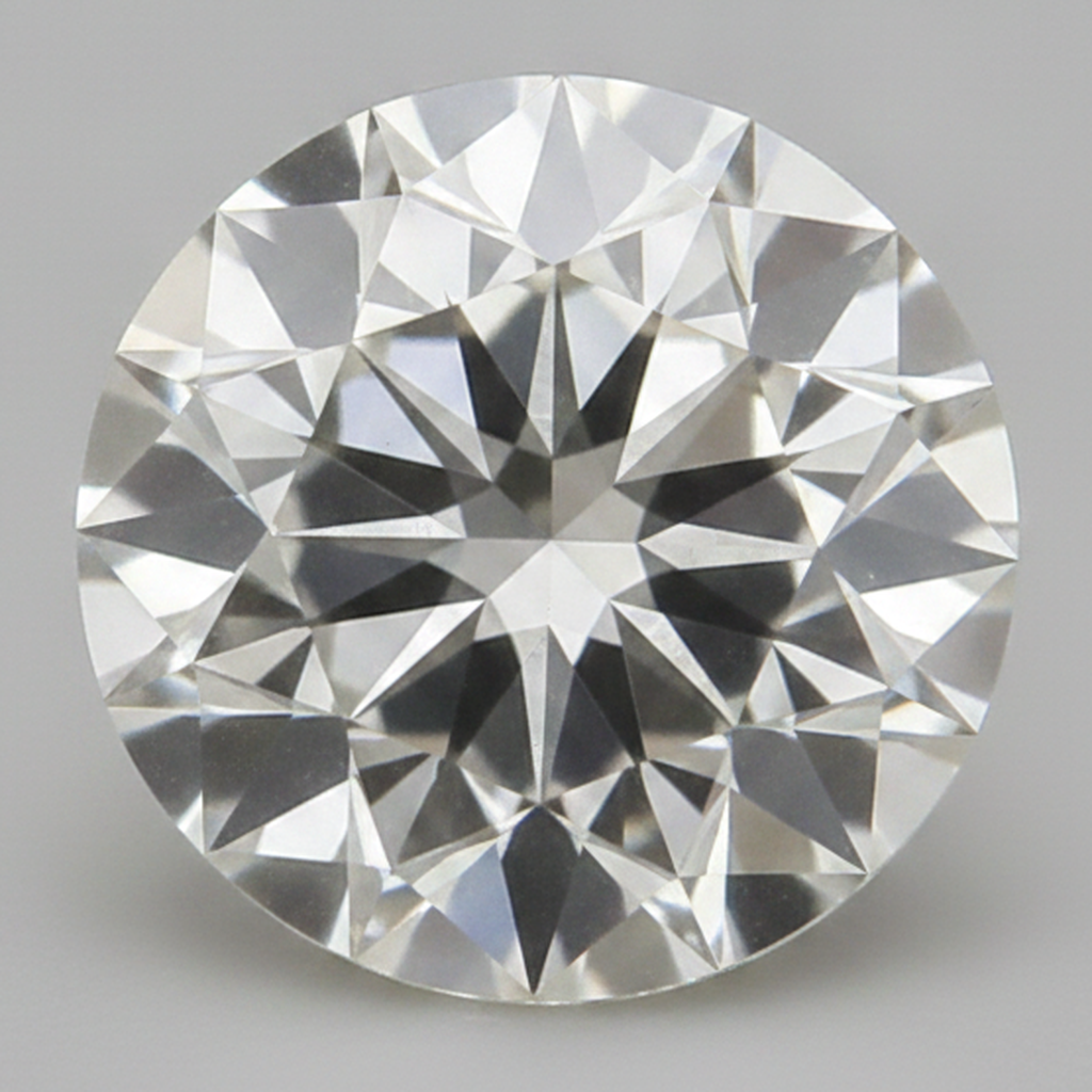 Real F VS1 Natural Loose Diamond Antique Old European Round Cut 3 Carat