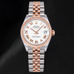 Rolex Datejust 31MM 278271 White Roman Dial Two Tone Watch