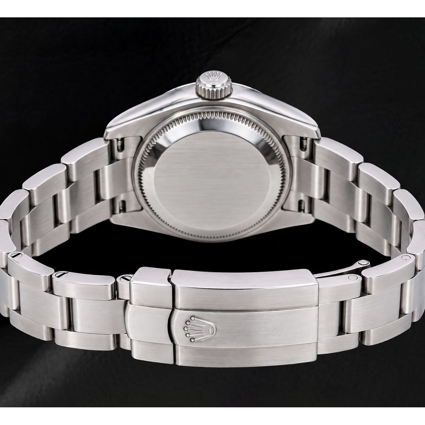 Rolex Oyster Perpetual 176200 26mm Salmon Arabic Dial Stainless Steel Watch