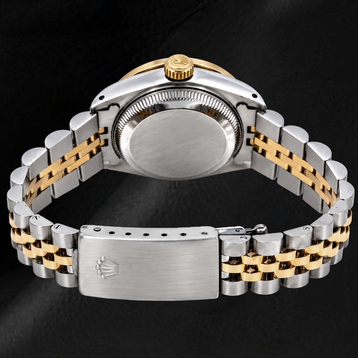 Rolex Oyster Perpetual 67193 26mm Pink Diamond Dial Two Tone Jubilee Bracelet