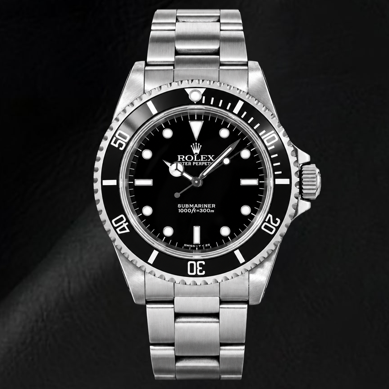 Rolex Submariner 14060 40mm Black Luminous Dial Stainless Steel Watch
