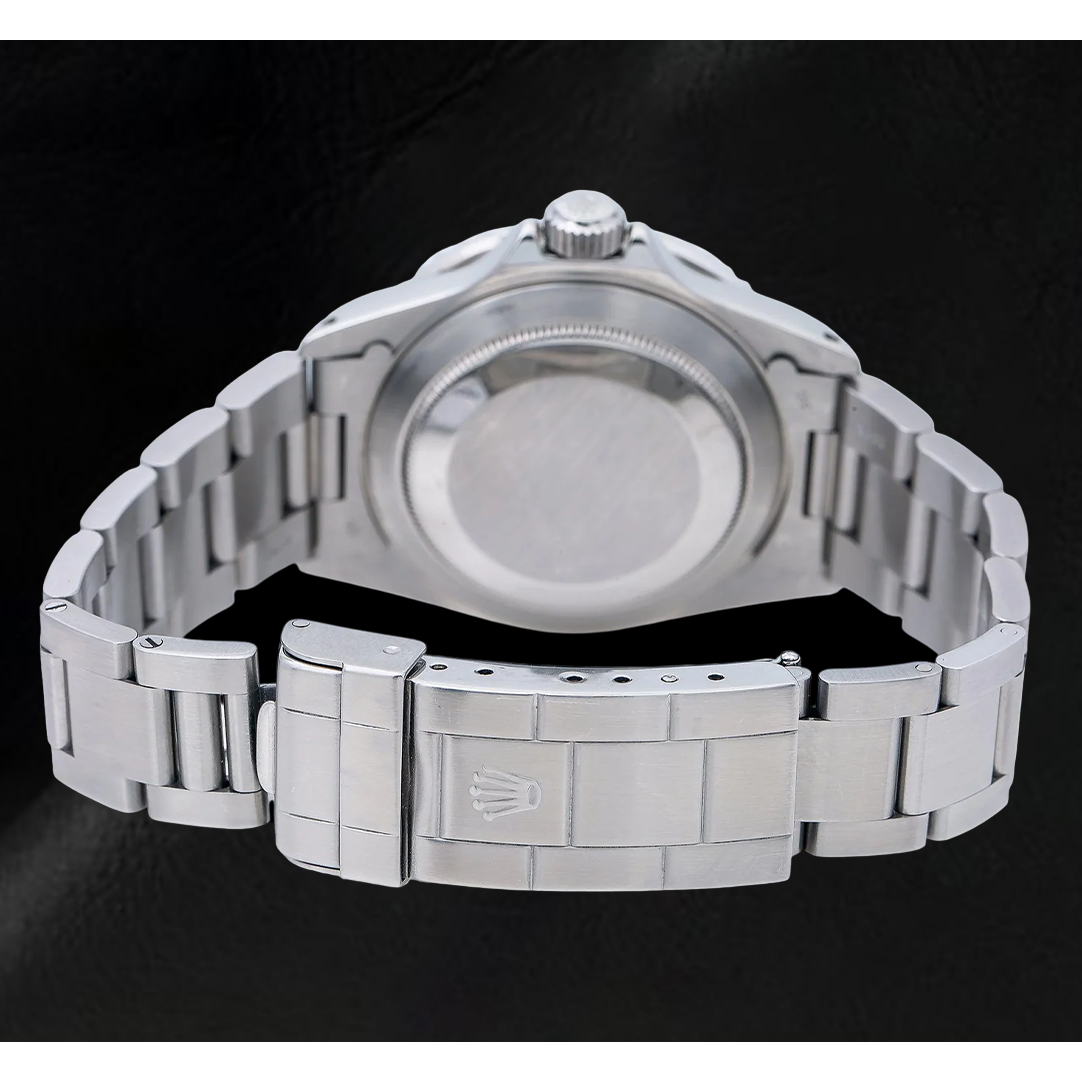 Rolex Submariner Date 40mm 16610 Diamond Paved Dial Stainless Steel Watch