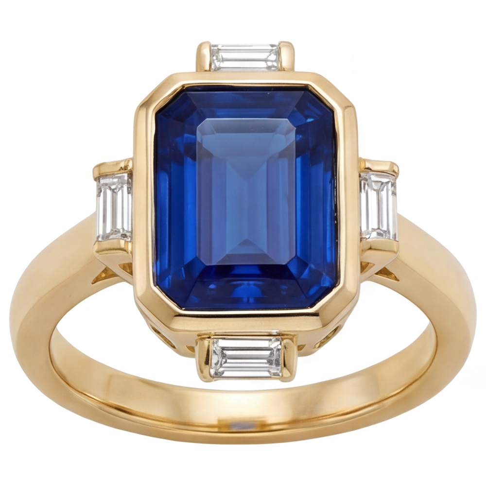 Fine Precious Stone Ring 4.80 ct – main view