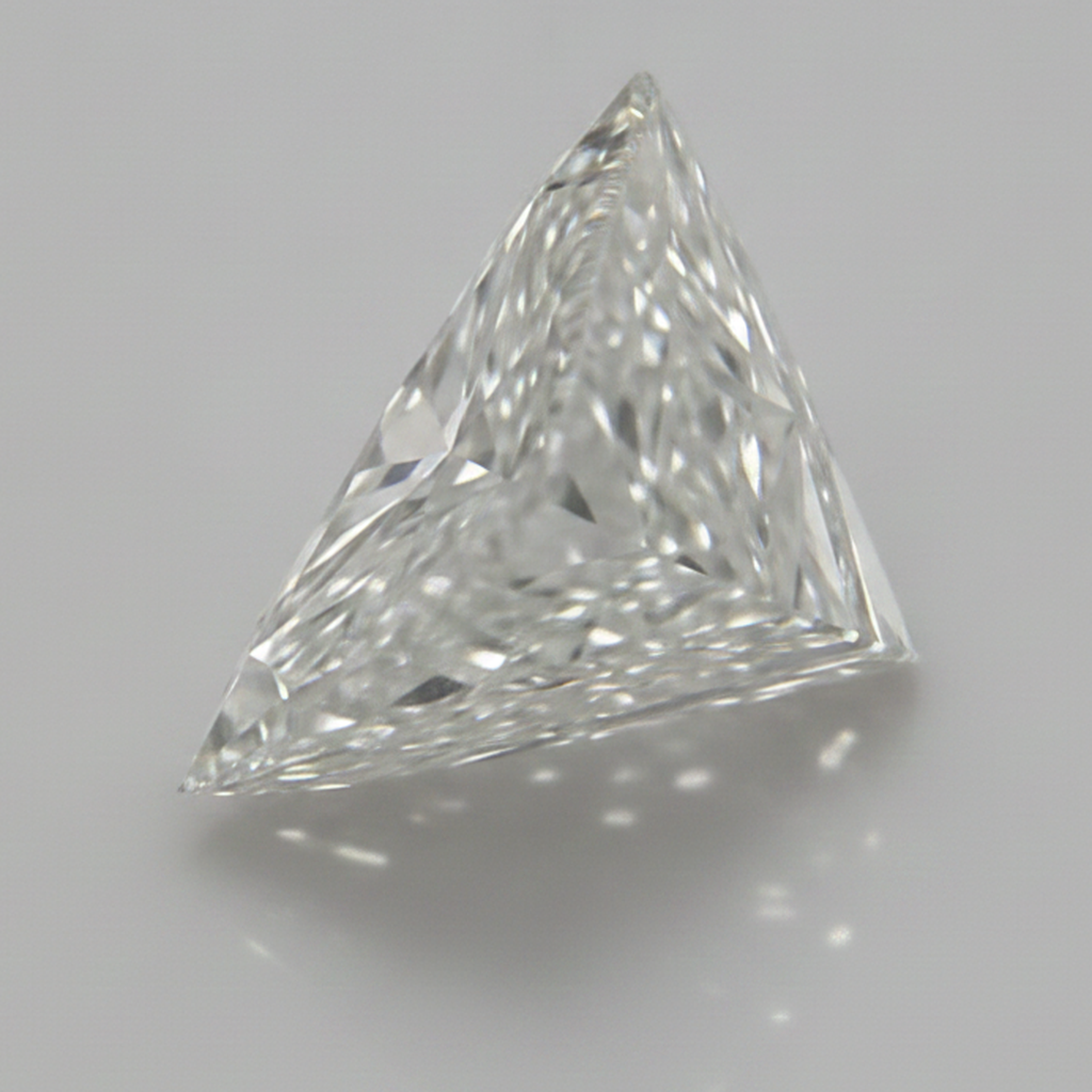 Sparkling 7 Carat Earth Mined H VS1 Natural Trilliant Cut Loose Diamond