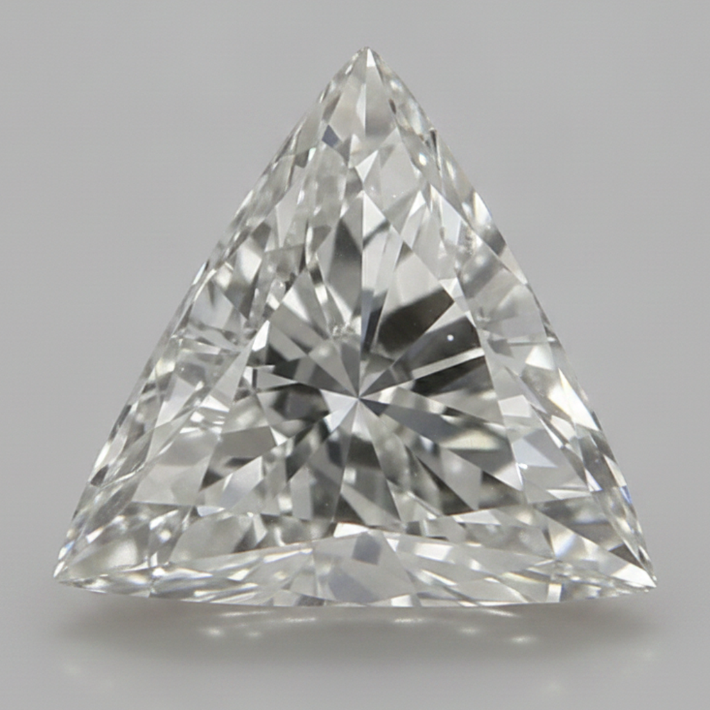 Sparkling 8 Carat Loose Diamond Natural Triangle Trilliant H VS1 Earth Mined