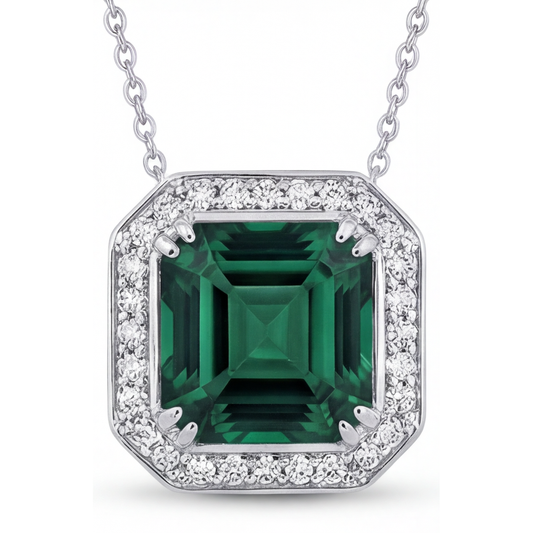Elegant Gemstone Pendant 3.50 ct – main view