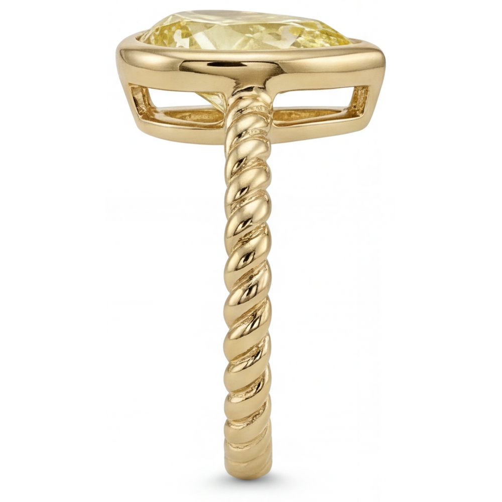 Premium Statement Ring 2.25 ct – top view