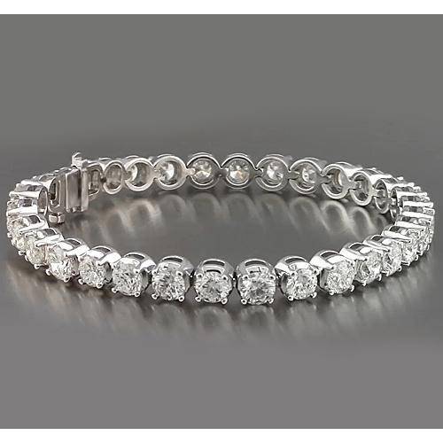 24 Carat Diamond Tennis Bracelet1