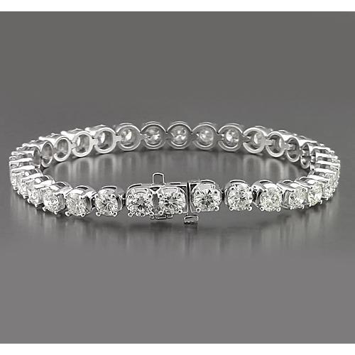 24 Carat Diamond Tennis Bracelet2