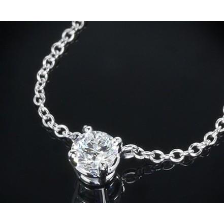 2.50 Carats Natural Diamond Necklace Pendant White Gold 14K New - Pendant-harrychadent.ca