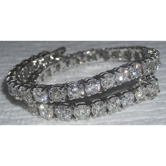 25 Pointer Tennis Bracelet Lab Grown Diamond