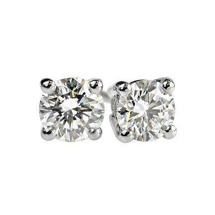 2 Carat Diamond Earrings