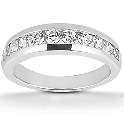 2 Carats Lab Grown Diamond Engagement Band White Gold 14K New - Band-harrychadent.ca