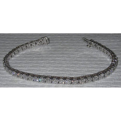 30 Pointer Tennis Bracelet Lab Grown Diamond