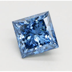 3 Carats Loose Light Blue Natural Earth Mined Diamond Princess Cut