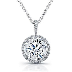 5 Carat Natural Earth Mined Diamond Pendant