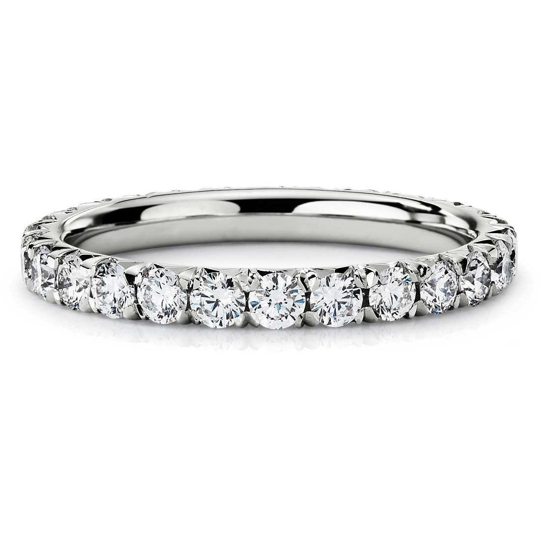 Comfort Fit Lab Grown Diamond Wedding Band 2.40 Ct