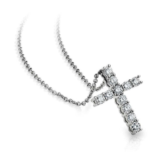 Diamond Cross Necklace1