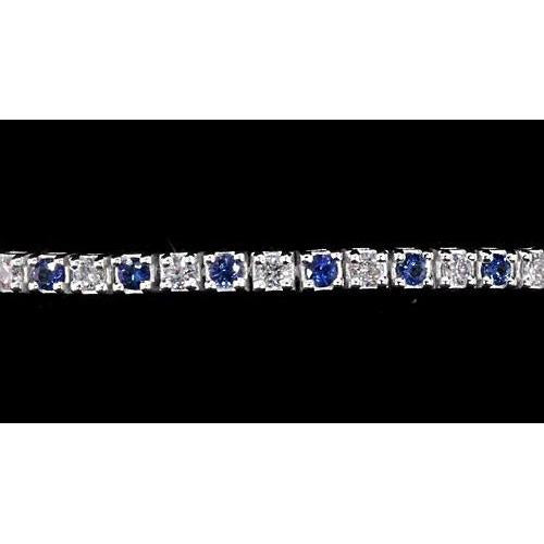 Sapphire And Diamond Bracelet