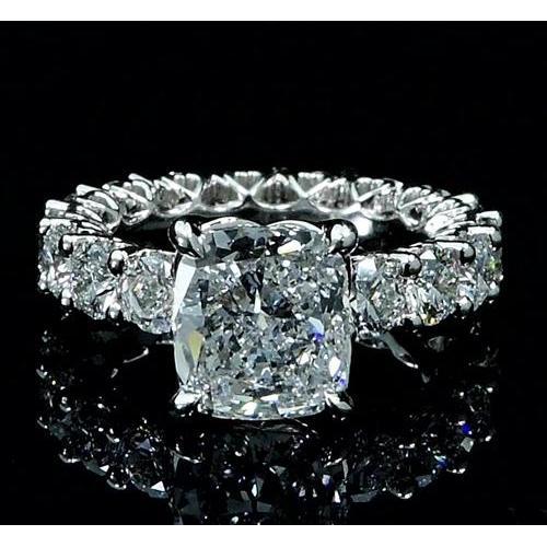 Diamond Ring 6 Carats Prong Setting Women Jewelry New - Engagement Ring-harrychadent.ca