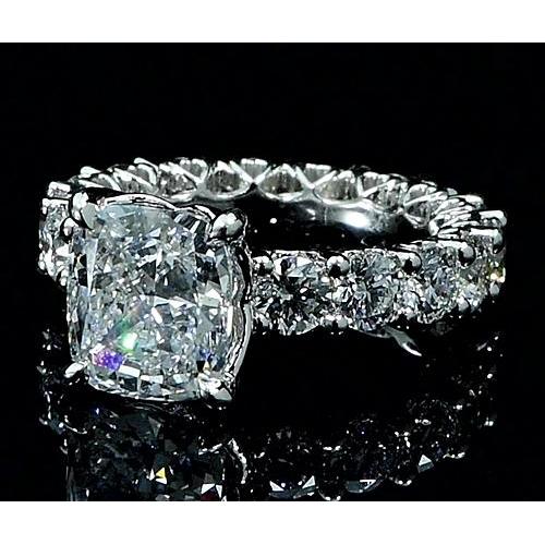 Diamond Ring 6 Carats Prong Setting Women Jewelry New - Engagement Ring-harrychadent.ca