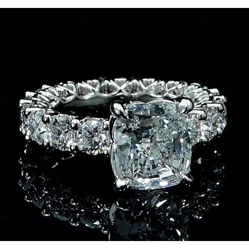 Diamond Ring 6 Carats Prong Setting Women Jewelry New - Engagement Ring-harrychadent.ca