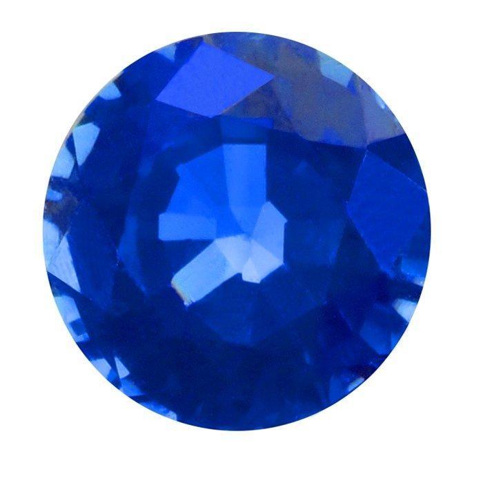 Round 6 Mm Sri Lankan Sapphire Faceted Stone, Aaa-Grade - Gemstone Loose-harrychadent.ca