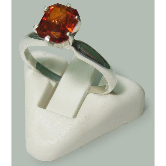 2 Ct Prong Set Radiant Red Ruby White Gold 14K Solitaire Ring - Gemstone Ring-harrychadent.ca