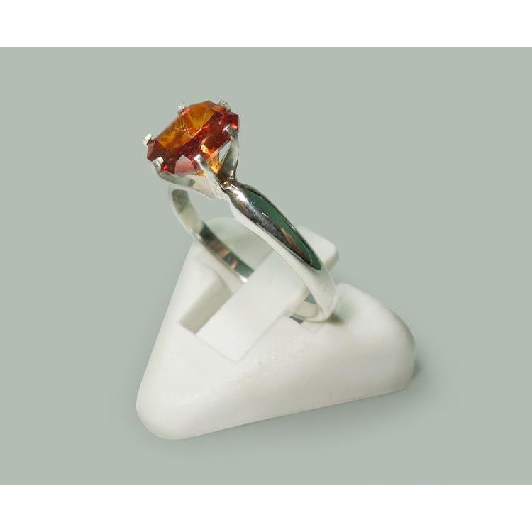 2 Ct Prong Set Radiant Red Ruby White Gold 14K Solitaire Ring - Gemstone Ring-harrychadent.ca