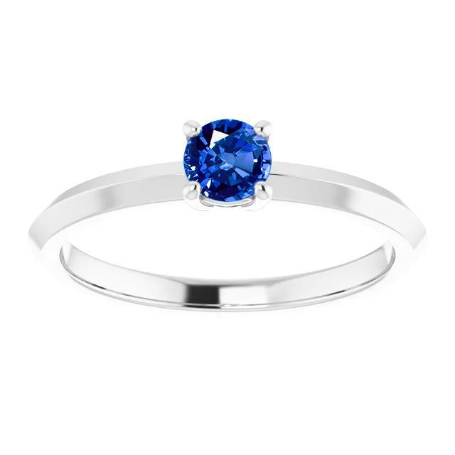 Solitaire Ring 1.25 Carats White Gold 14K - Gemstone Ring-harrychadent.ca