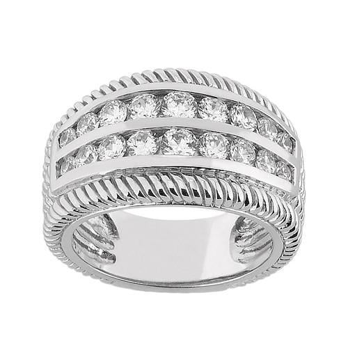 2.50 Carats Round Diamond Right Hand Anniversary Ring - Mens Ring-harrychadent.ca