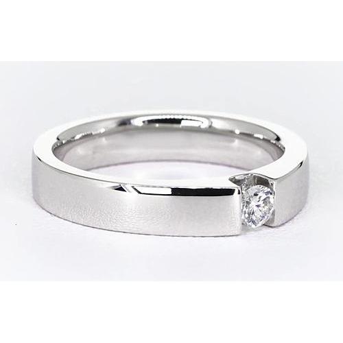 Tension Set Round Diamond Promise Men's Ring 0.50 Carats Jewelry - Mens Ring-harrychadent.ca