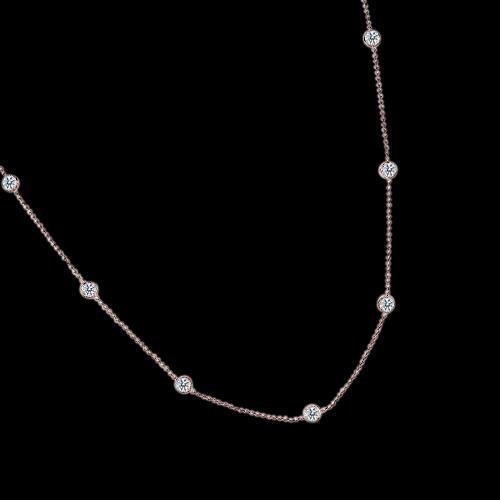5.50 Ct Yards Diamond Yard Necklace Pendant - Pendant-harrychadent.ca