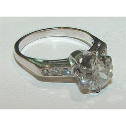 2.50 Carat Natural Earth Mined Diamond Antique Style Ring Women Jewelry New