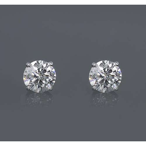 1.50 Carats Diamond Studs - Stud Earrings-harrychadent.ca