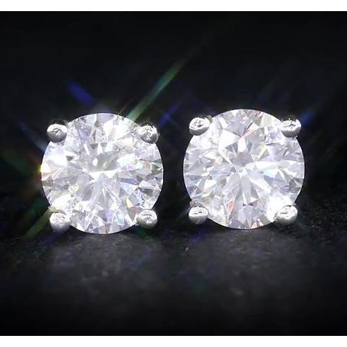 1.50 Carats Diamond Studs - Stud Earrings-harrychadent.ca