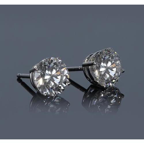 2 Carats Diamond Stud Earring - Stud Earrings-harrychadent.ca