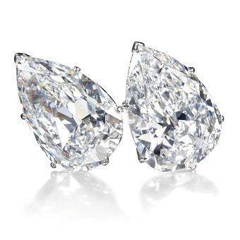 2 Ct. Stud Earring Fine Jewelry Gold Pear Cut Diamond - Stud Earrings-harrychadent.ca