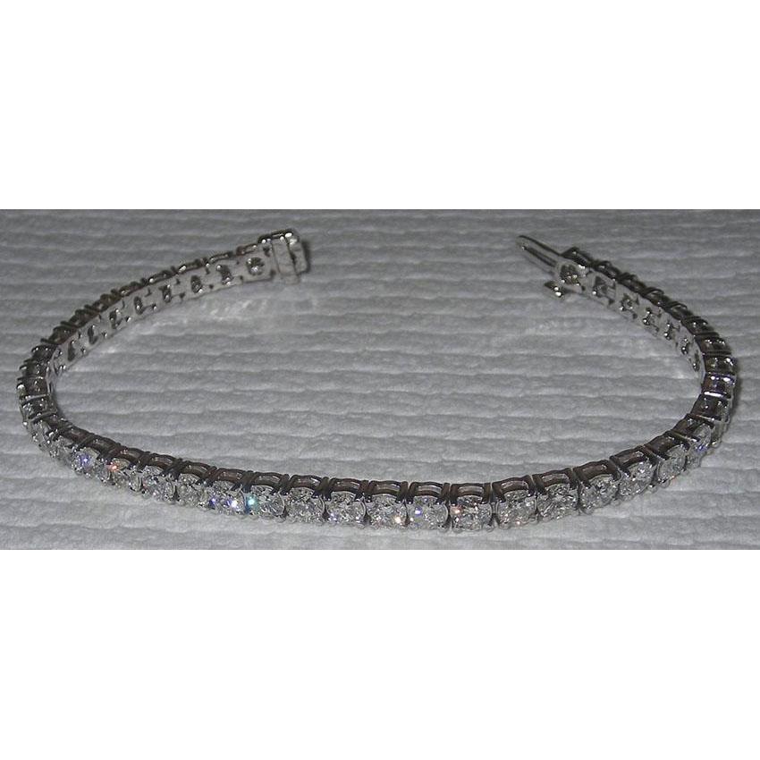 10.50 Ct. Diamond Tennis Bracelet Sparkling Ladies Jewelry - Tennis Bracelet-harrychadent.ca